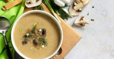 Soupe aux champignons diététique : une recette délicieuse et saine pour se réchauffer en hiver